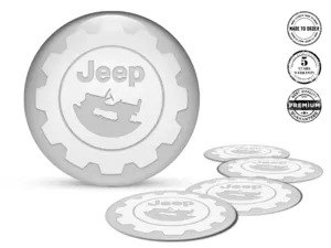 Jeep Ruota Badges Stile Adesivi Epossidici Top